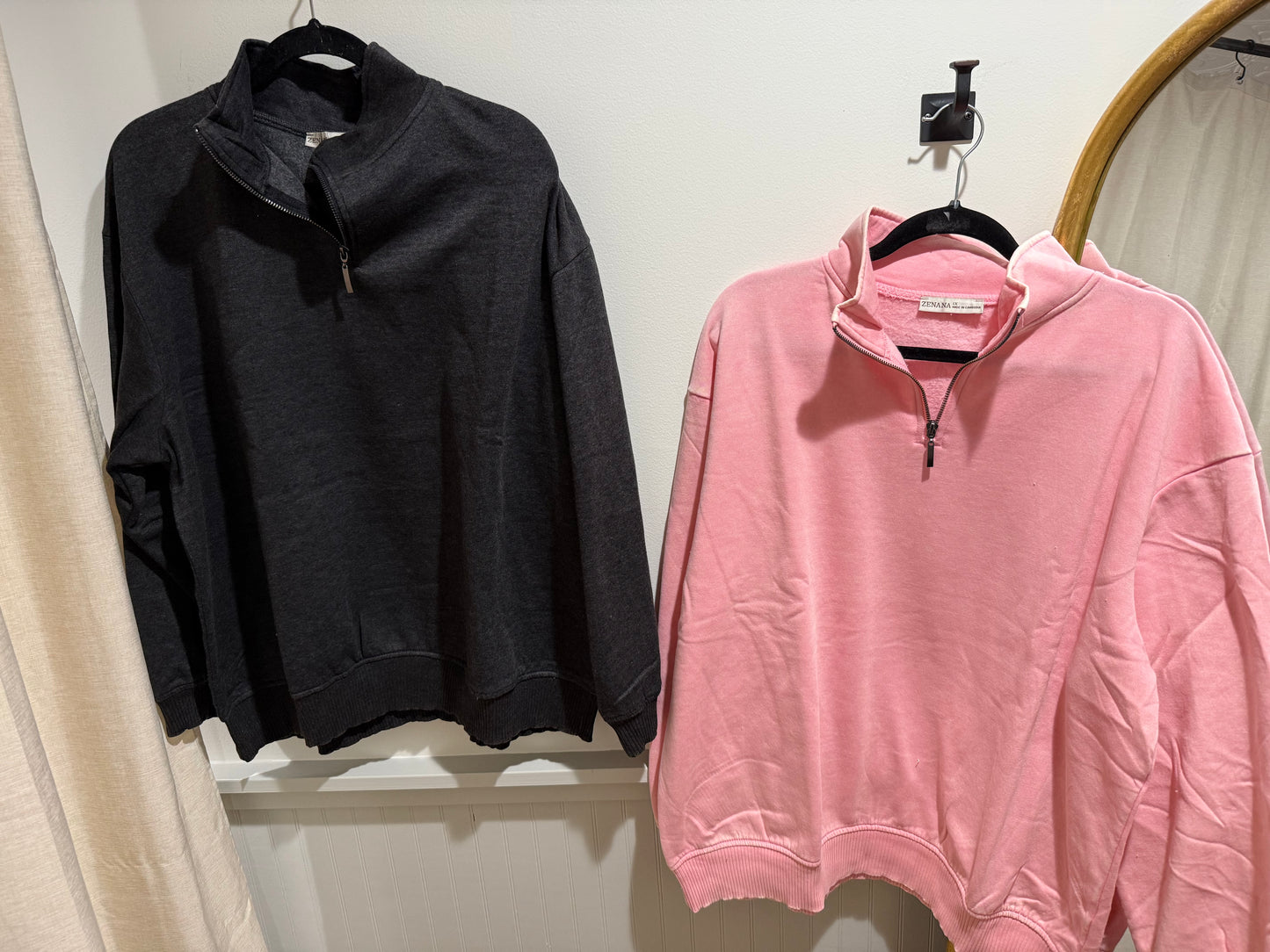 Fleece Half Zip (5 Colors)