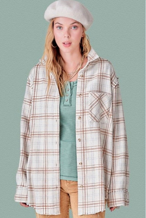 Plaid Jacket (2 Colors)