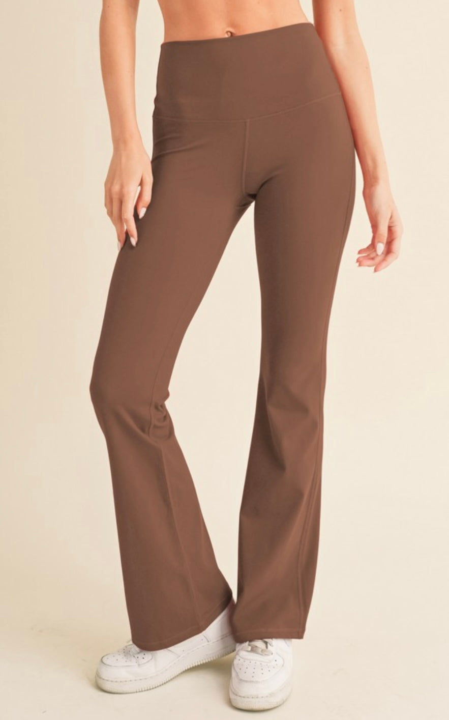 Coffee Flare Buttery Soft Leggings – Versa Clothing Company