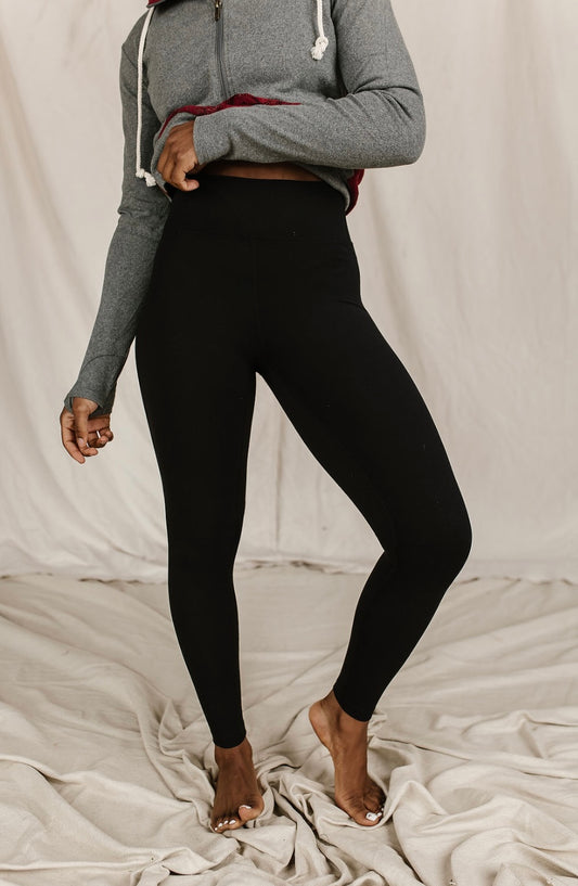 Ampersand Buttery Soft Black Leggings