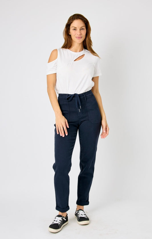 **Judy Blue Jean Navy Joggers