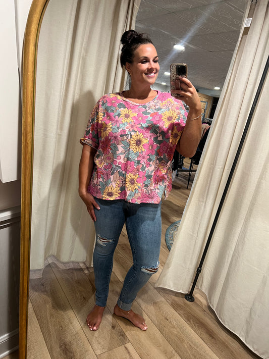 **Judy Blue Mid Rise Skinny Jeans