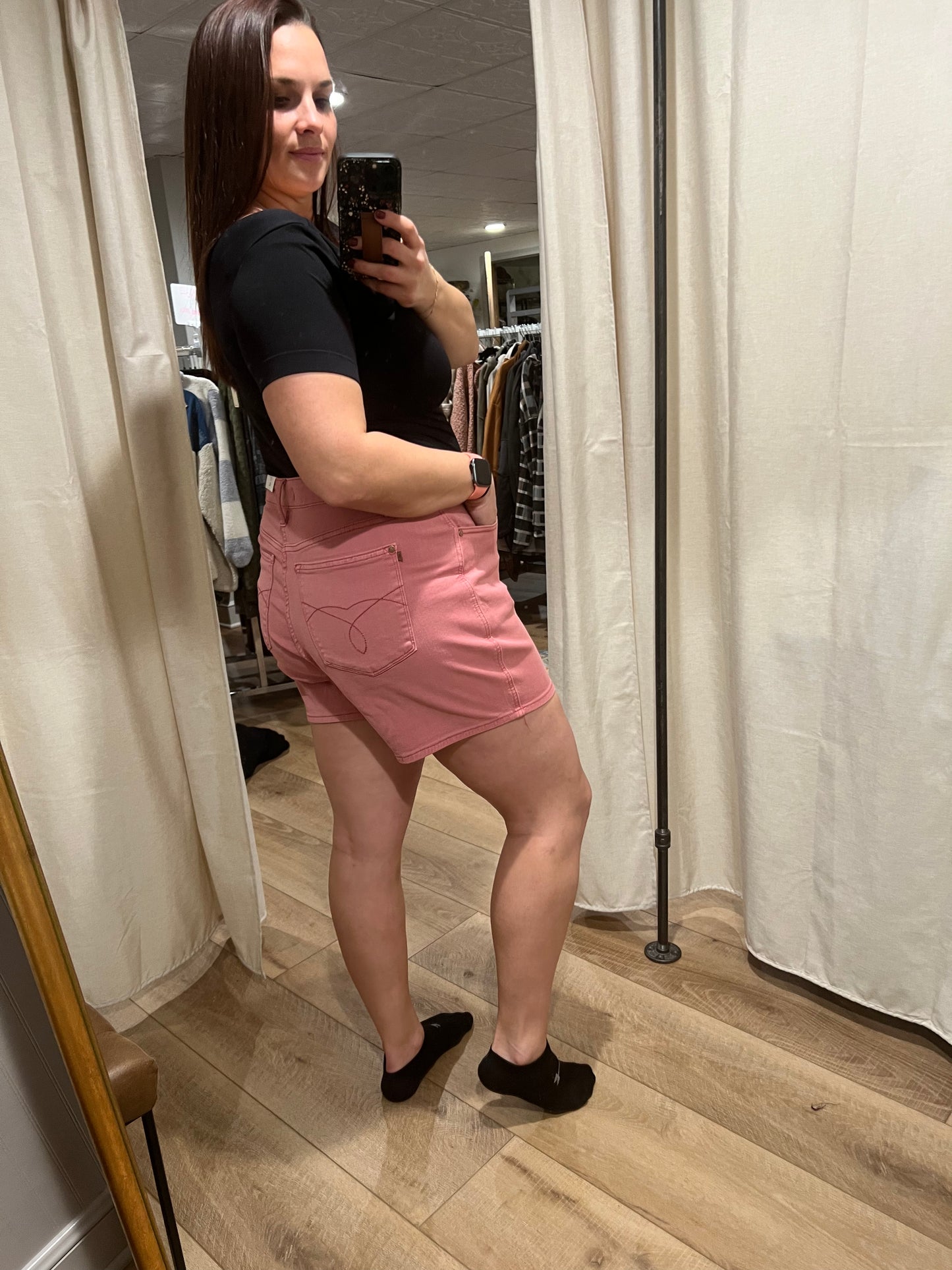 Judy Blue Rose Shorts