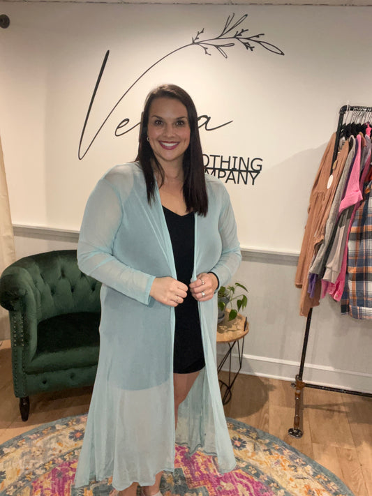 Mesh Kimono (2 Colors)