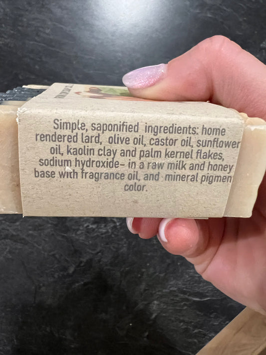 Locally Made Black Ice Soap