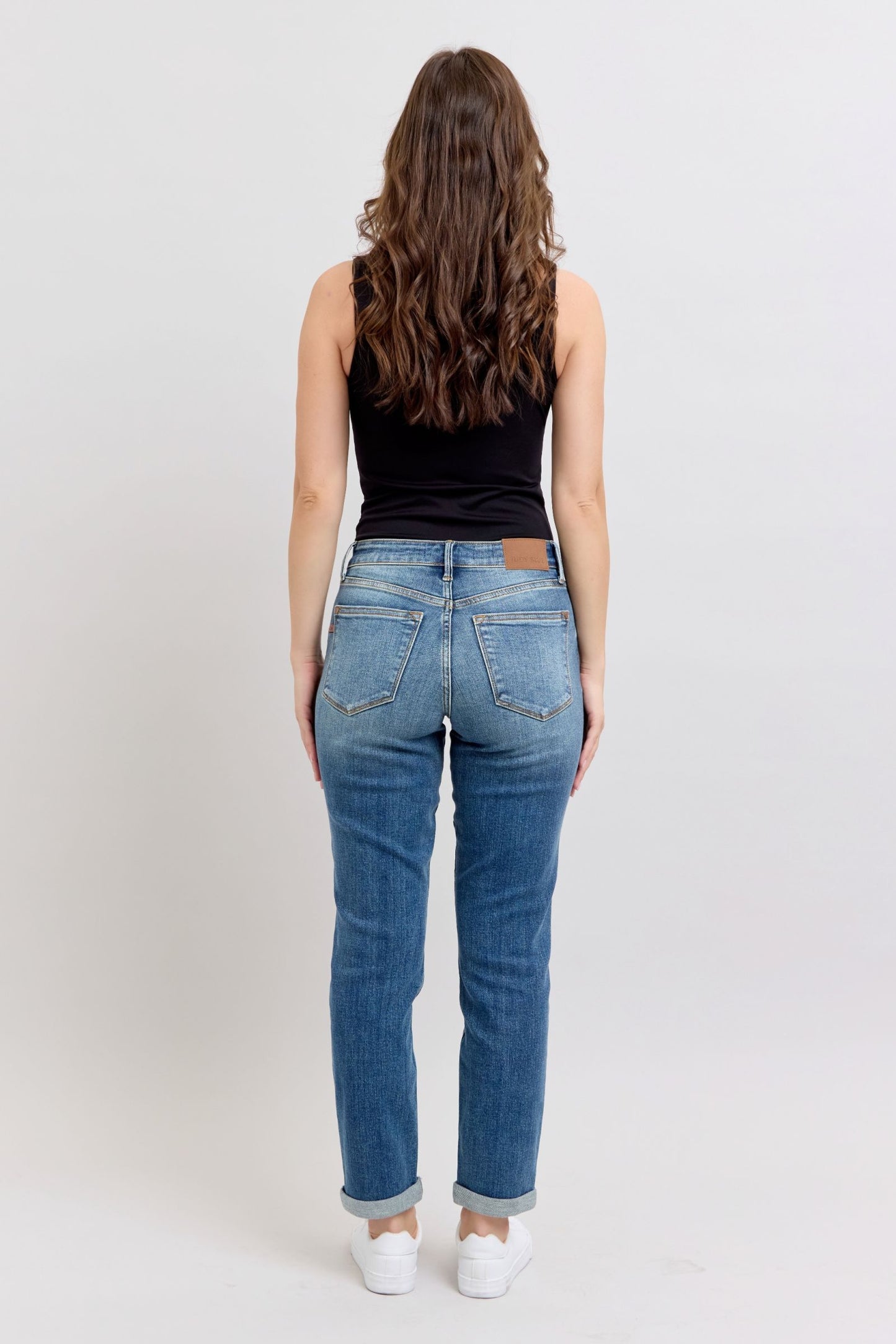 *Judy Blue Vintage Wash Boyfriend Jeans