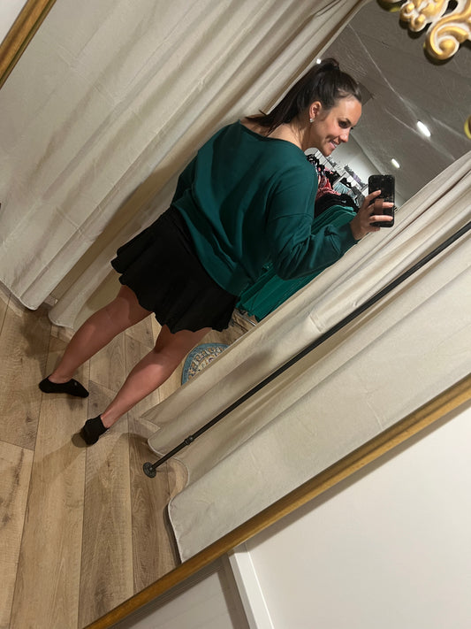 V Waist Buttery Soft Skort