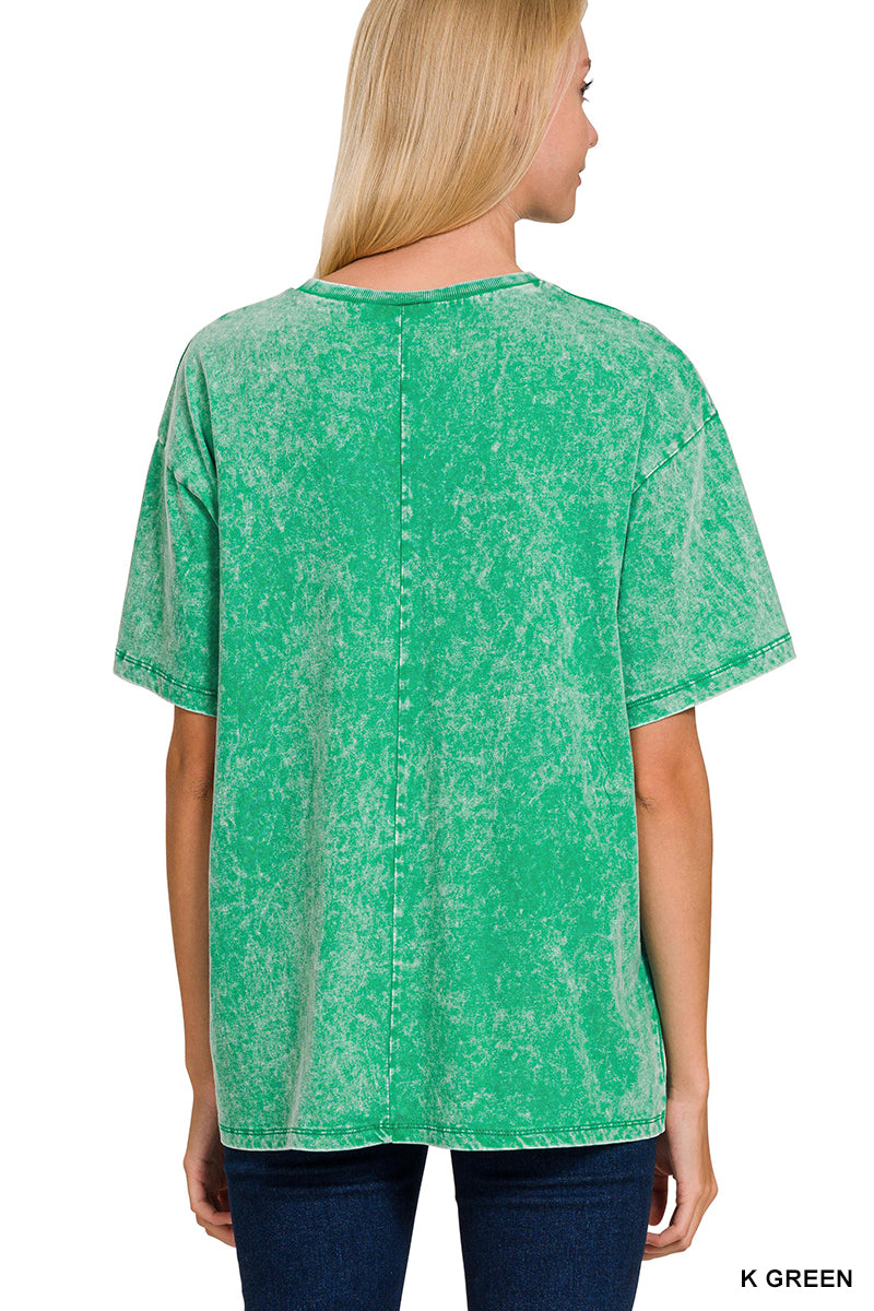 Mineral Washed Short Sleeve (3 Colors)