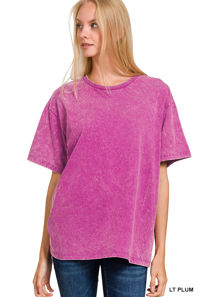 Mineral Washed Short Sleeve (3 Colors)