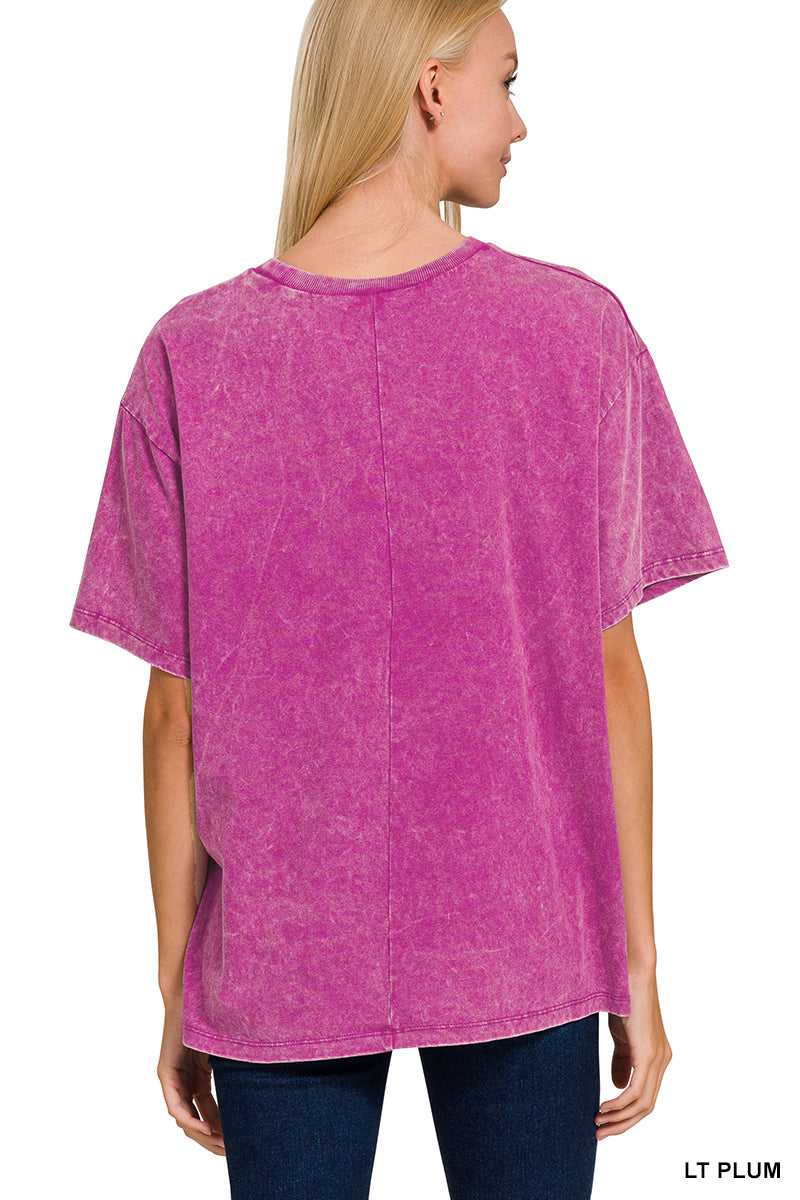 Mineral Washed Short Sleeve (3 Colors)