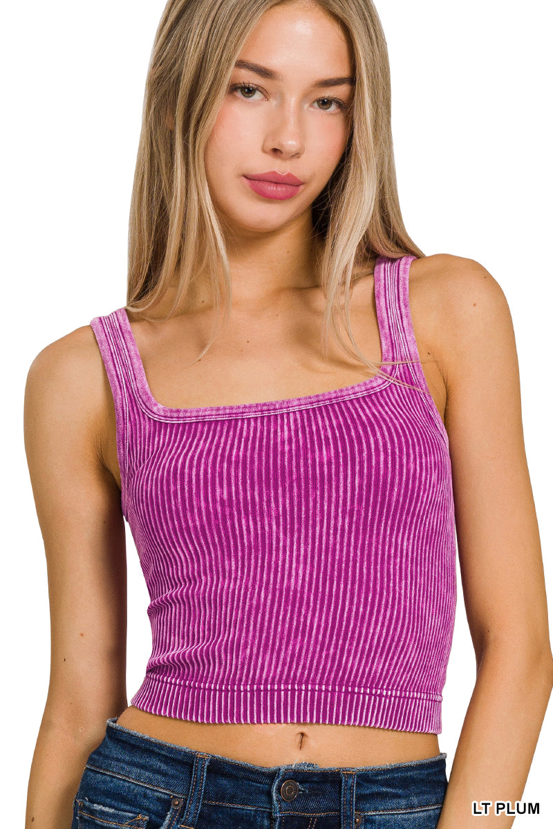 Reversible Crop Tank (7 Colors)