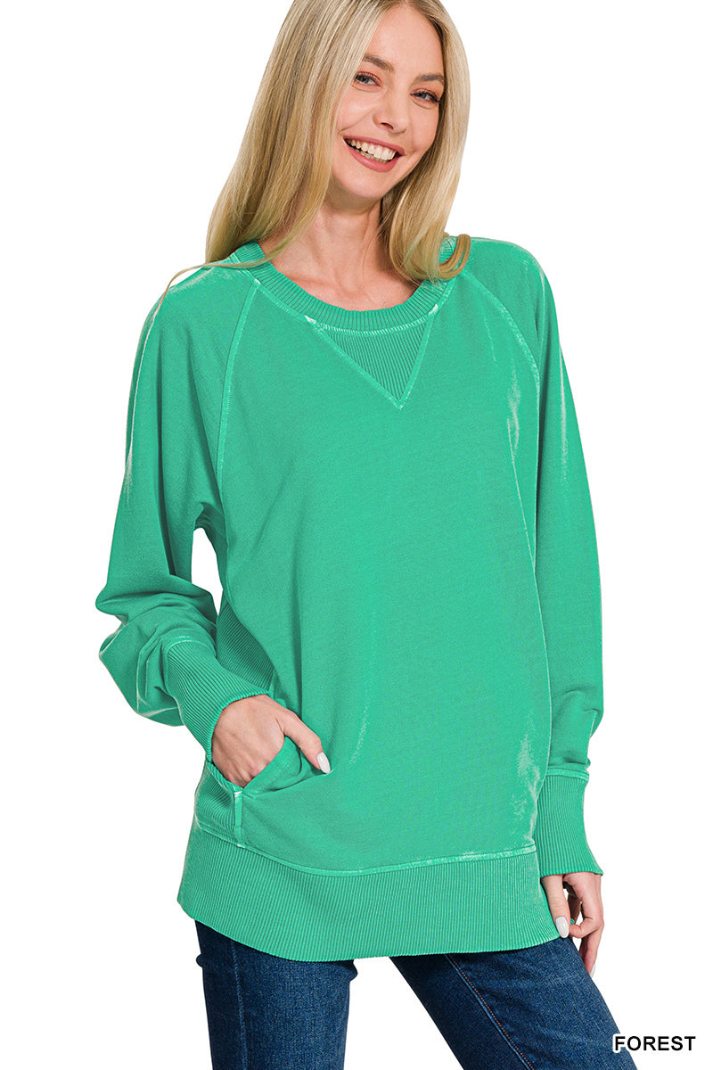 Crewneck with Pockets (2 Colors)