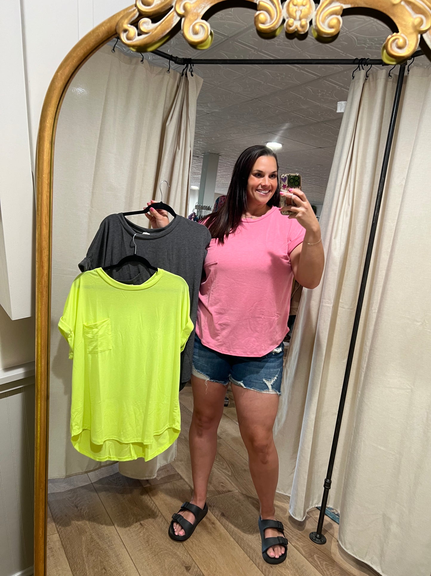 Solid Pocket Tee's (3 Colors)