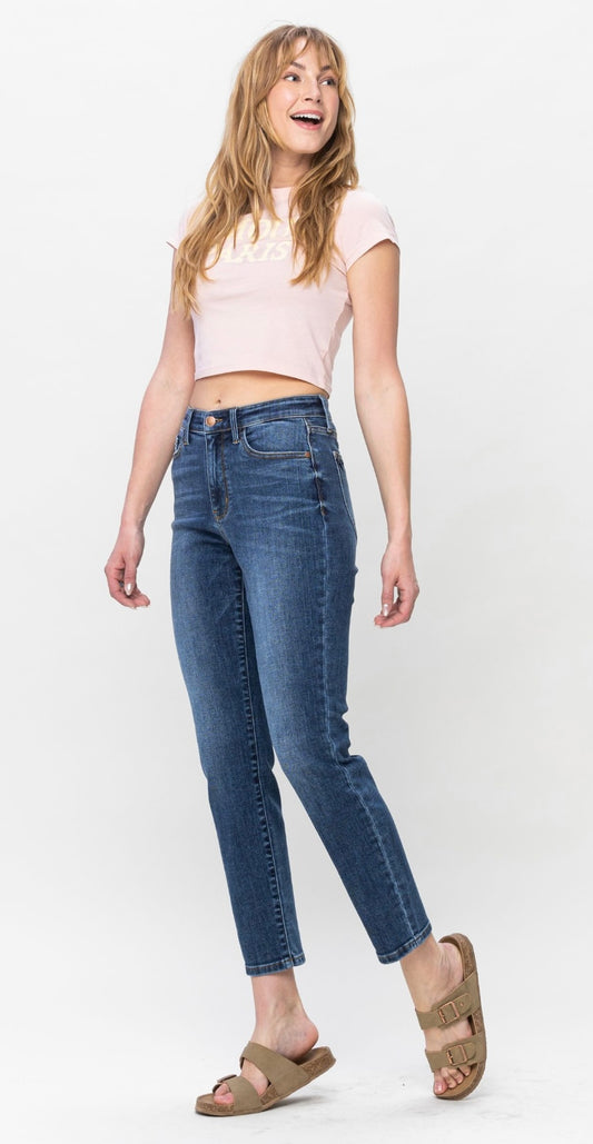 *Judy Blue Slim Fit Non Distressed Jeans