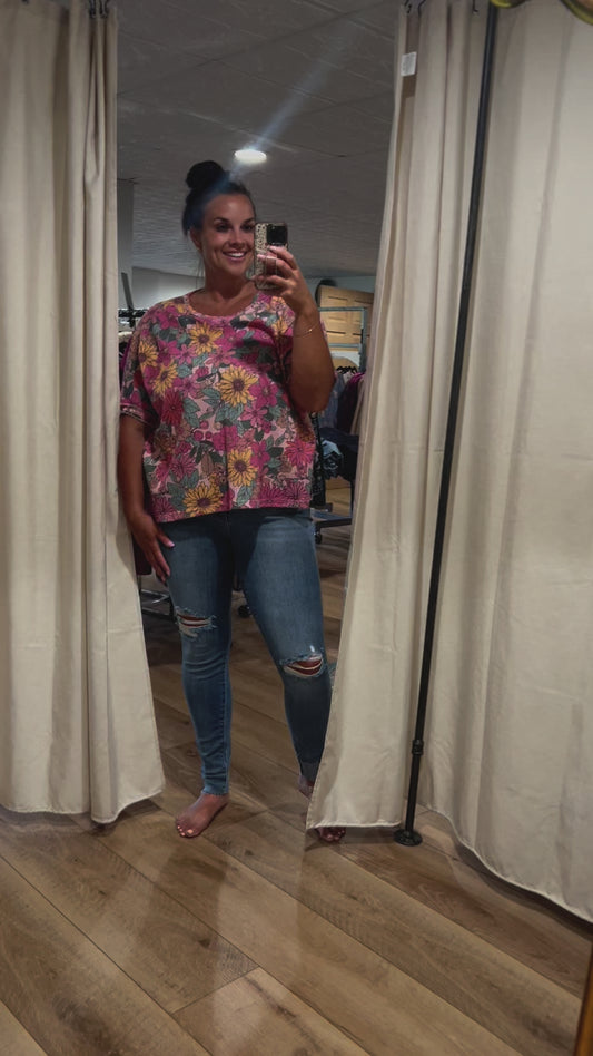 **Judy Blue Mid Rise Skinny Jeans