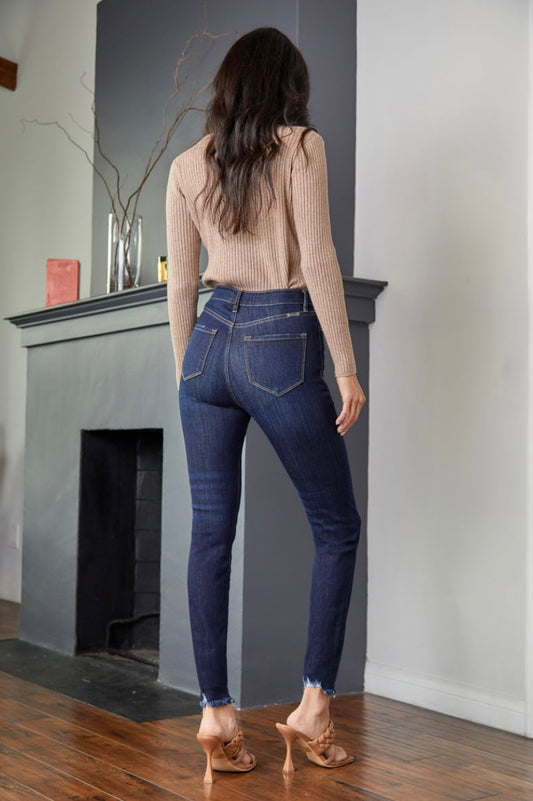 Kancan Dark Wash High Rise Skinny
