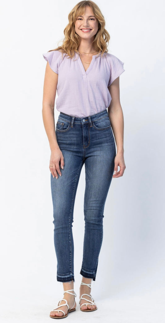 **Judy Blue Jeans Skinny with Side Slit