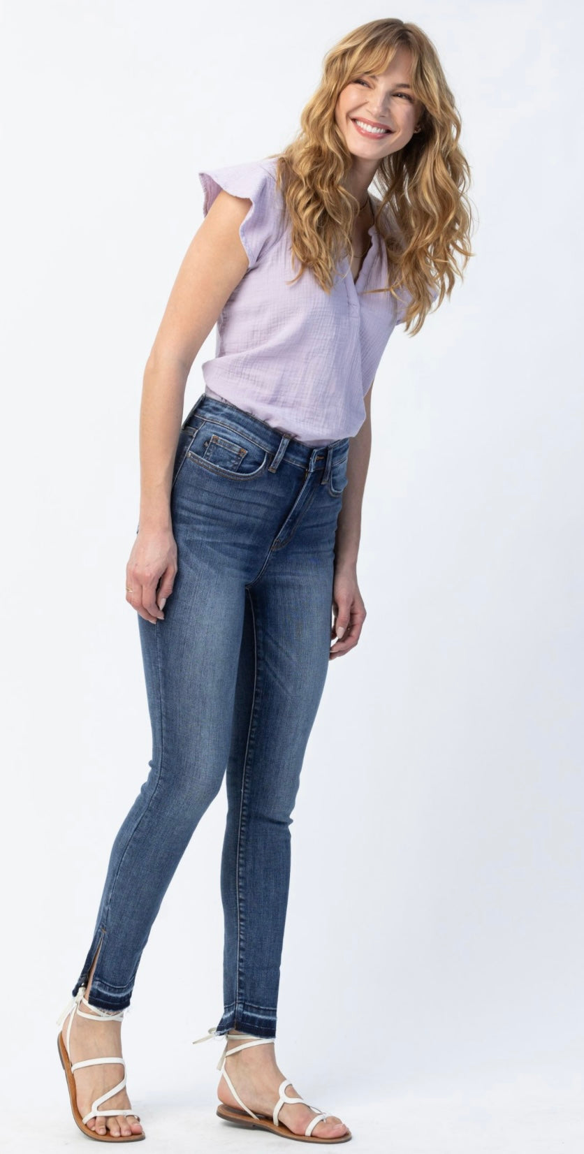 **Judy Blue Jeans Skinny with Side Slit