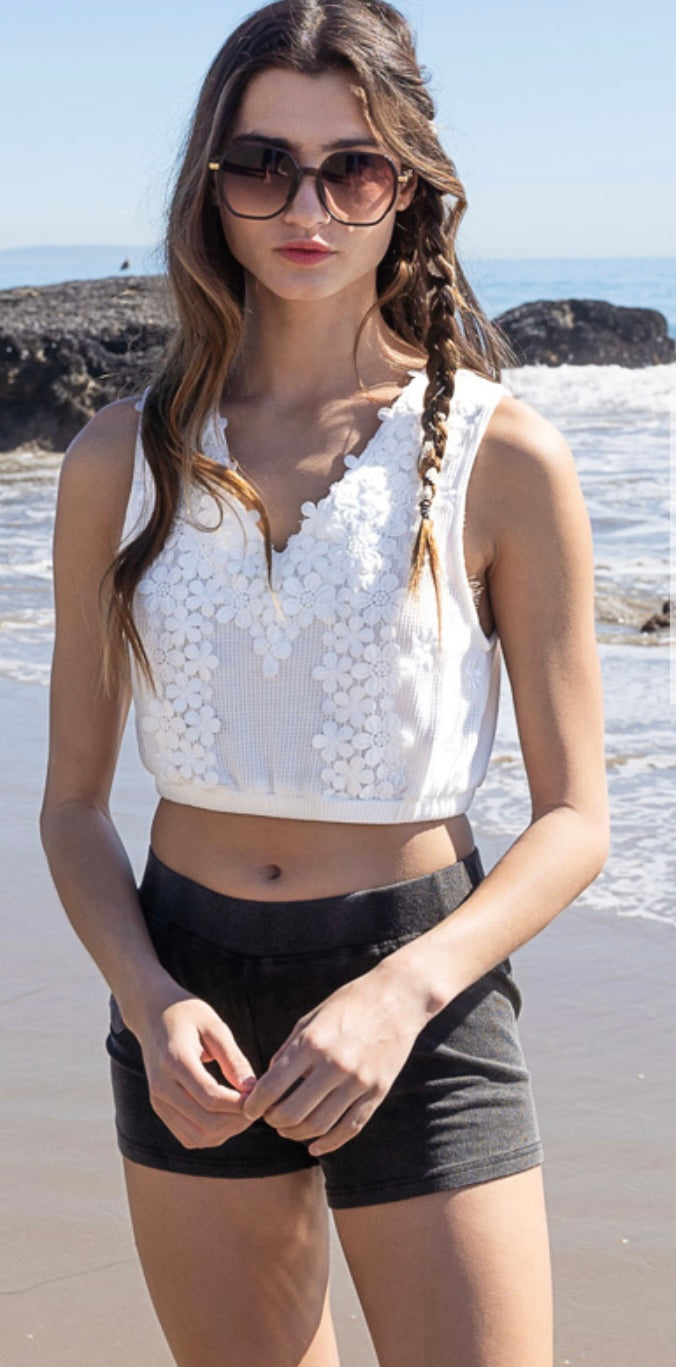 Floral Embroidered Bralettes