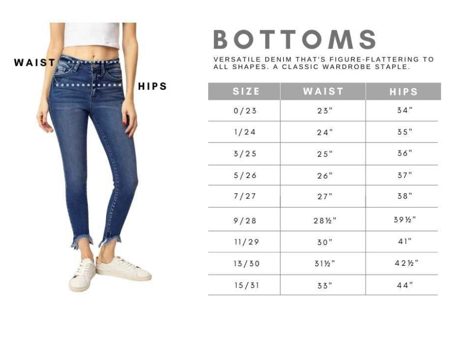 Kancan Black High Rise Skinny