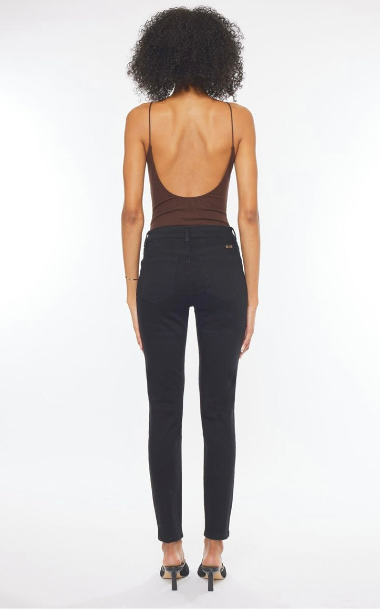 Kancan Black High Rise Skinny