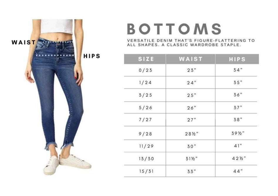 Kancan Black High Rise Skinny