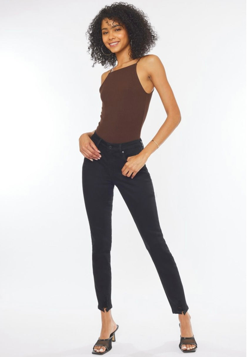 Kancan Black High Rise Skinny