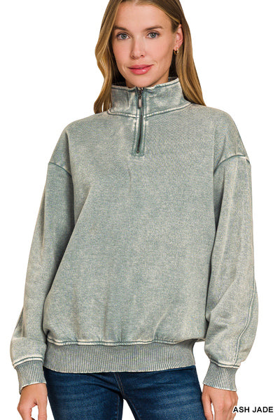Fleece Half Zip (5 Colors)