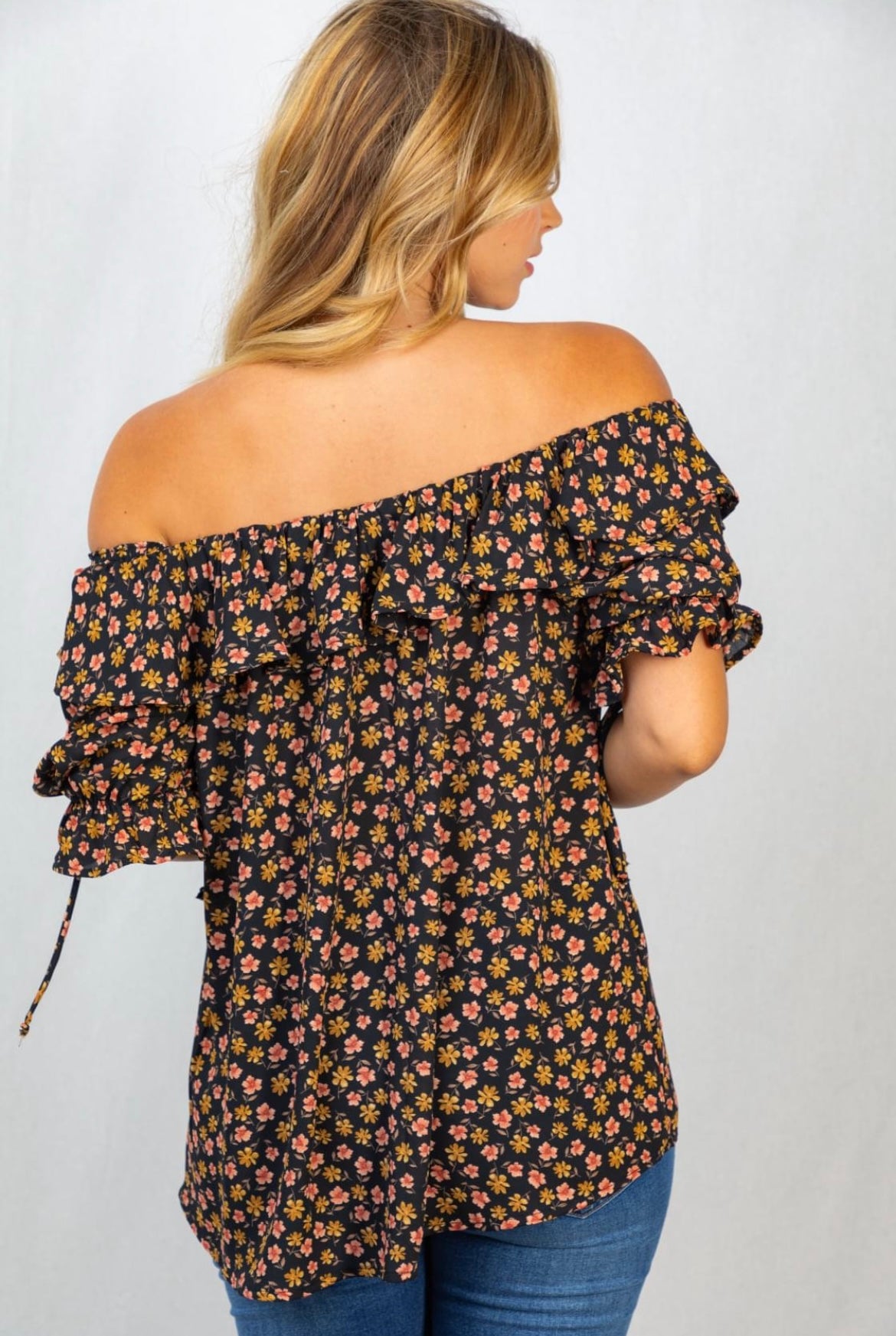 Floral Off Shoulder Top