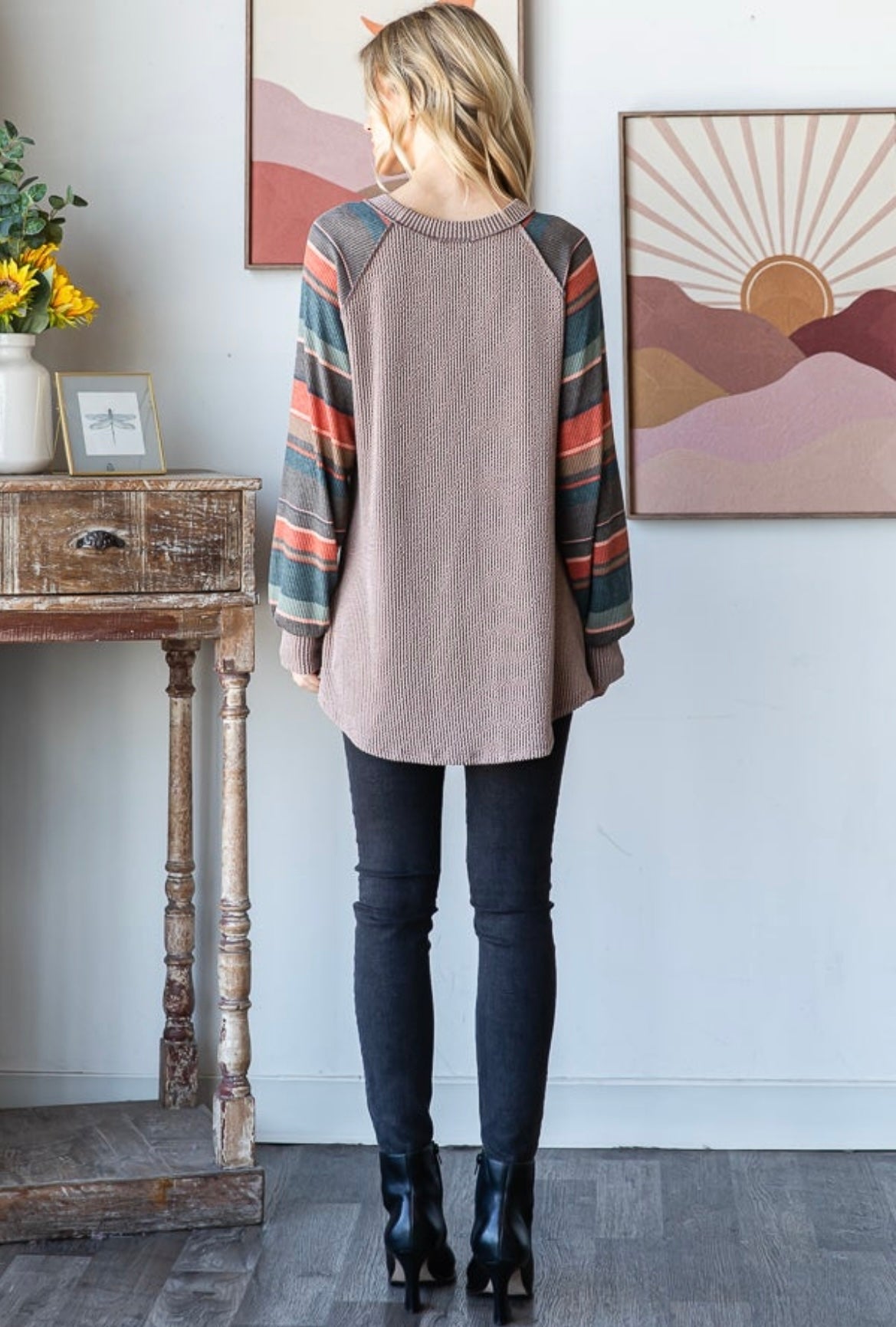 Fall Striped Long Sleeve (2 Colors)