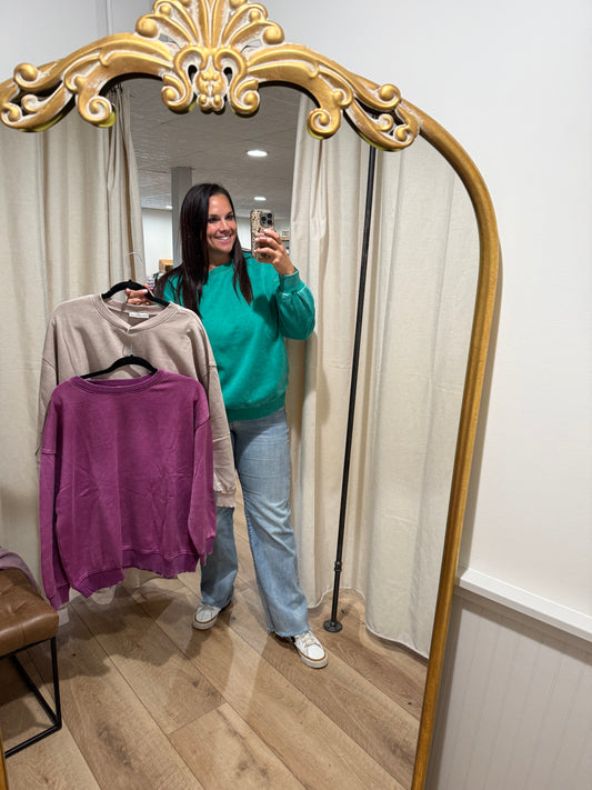 Fleece Pullover (3 Colors)