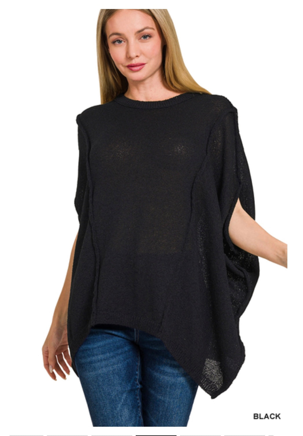 Drop Shoulder Sweater