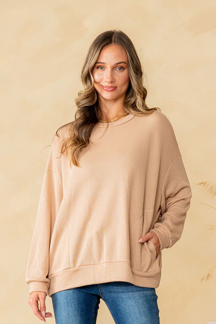 Crewneck with Pockets (3 Colors)