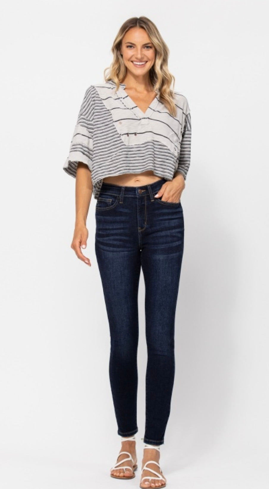 Judy Blue Dark Wash Skinny Jeans