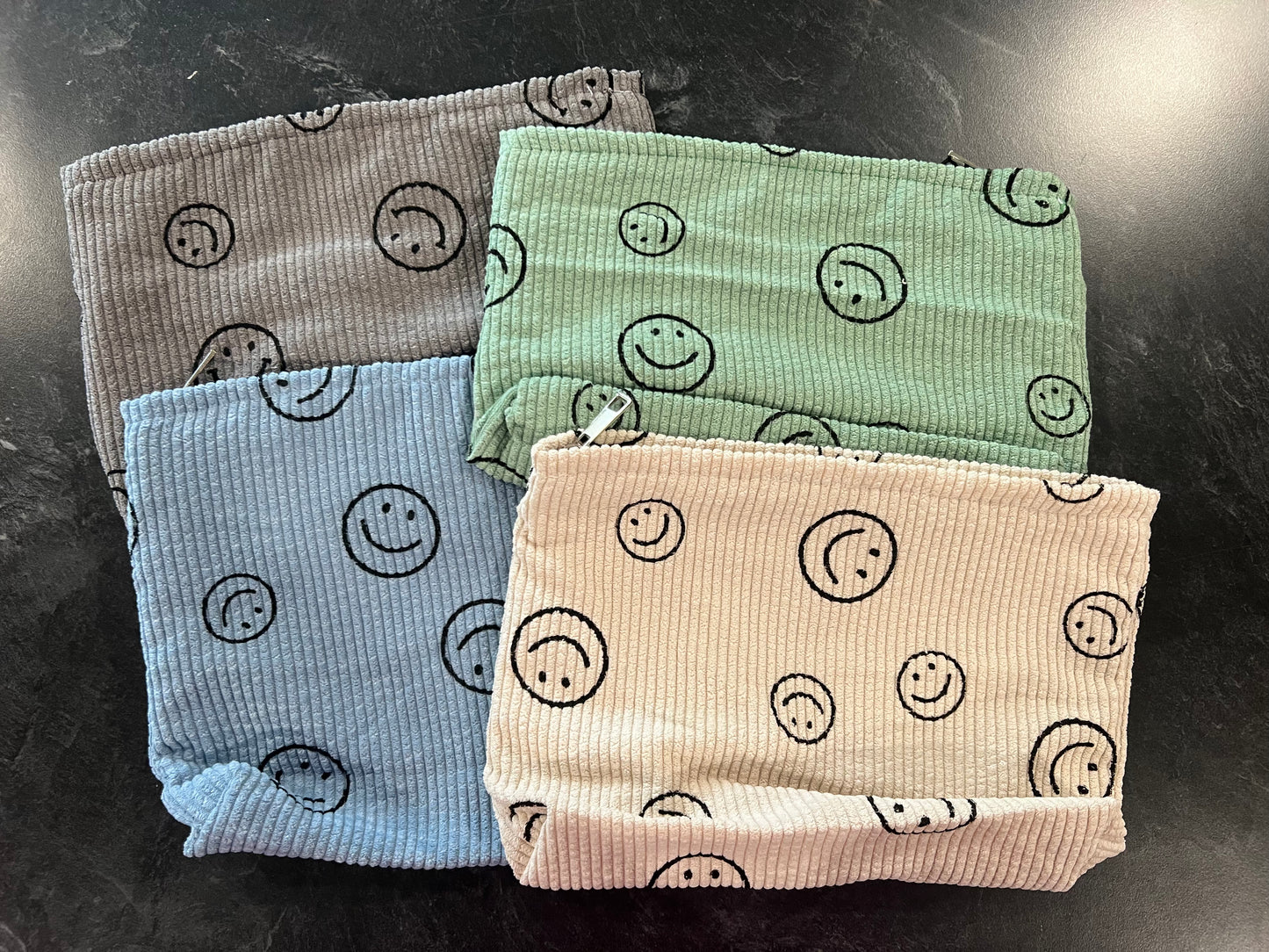 Corduroy Smiley Bag