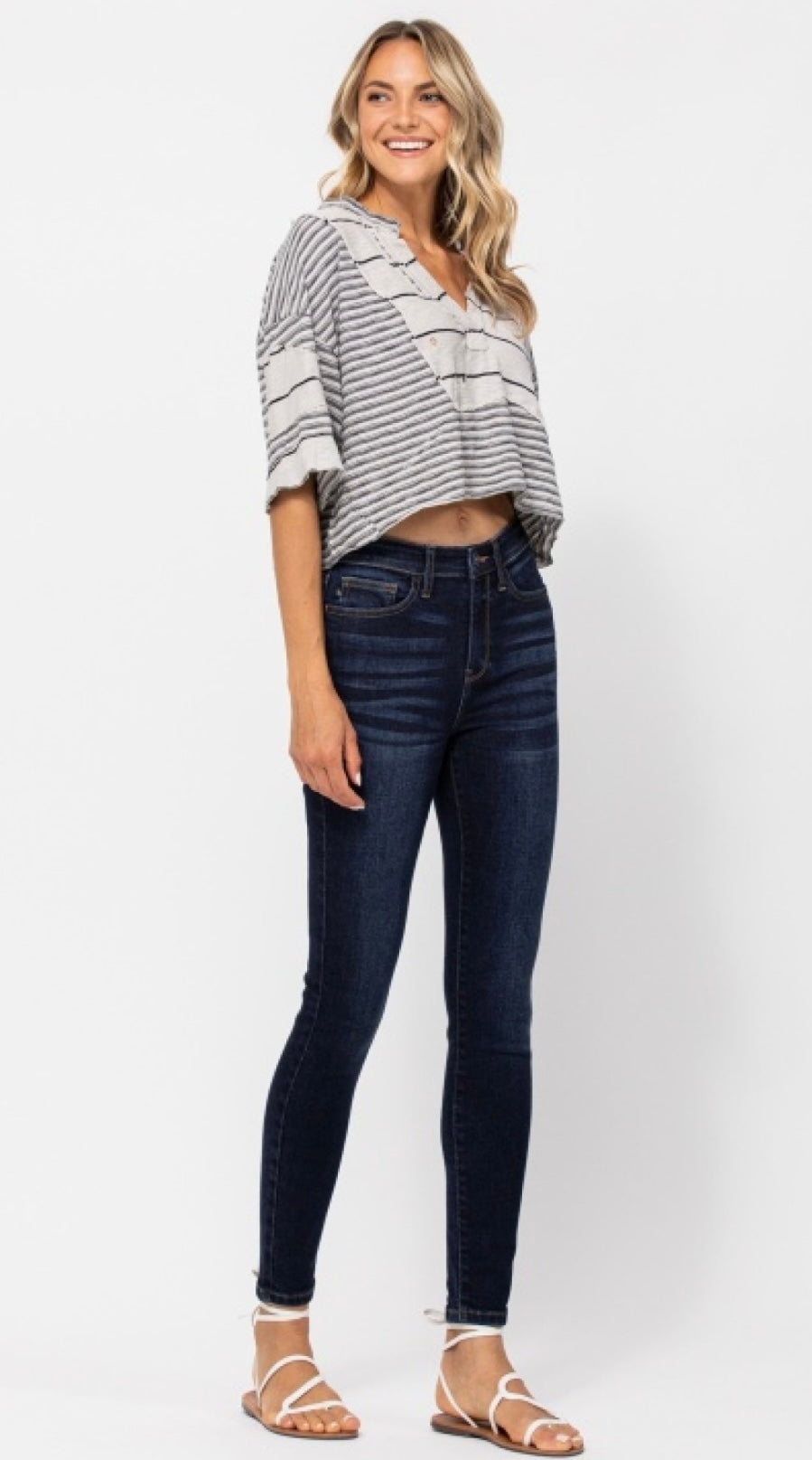 Judy Blue Dark Wash Skinny Jeans