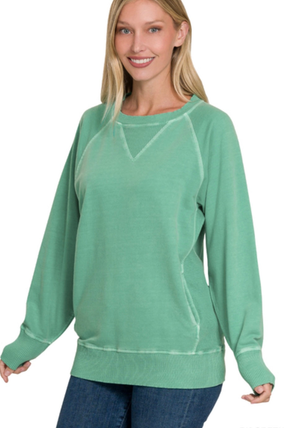 French Terry Pullover with Pockets (5 Colors)