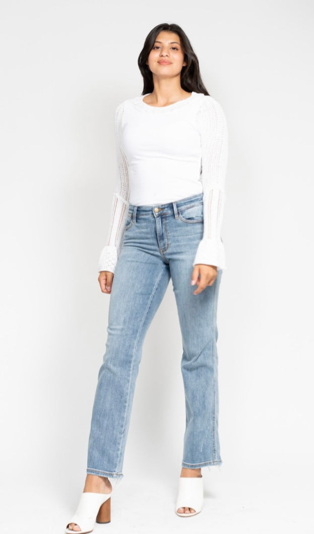 Judy Blue Cell Phone Pocket Dad Jeans