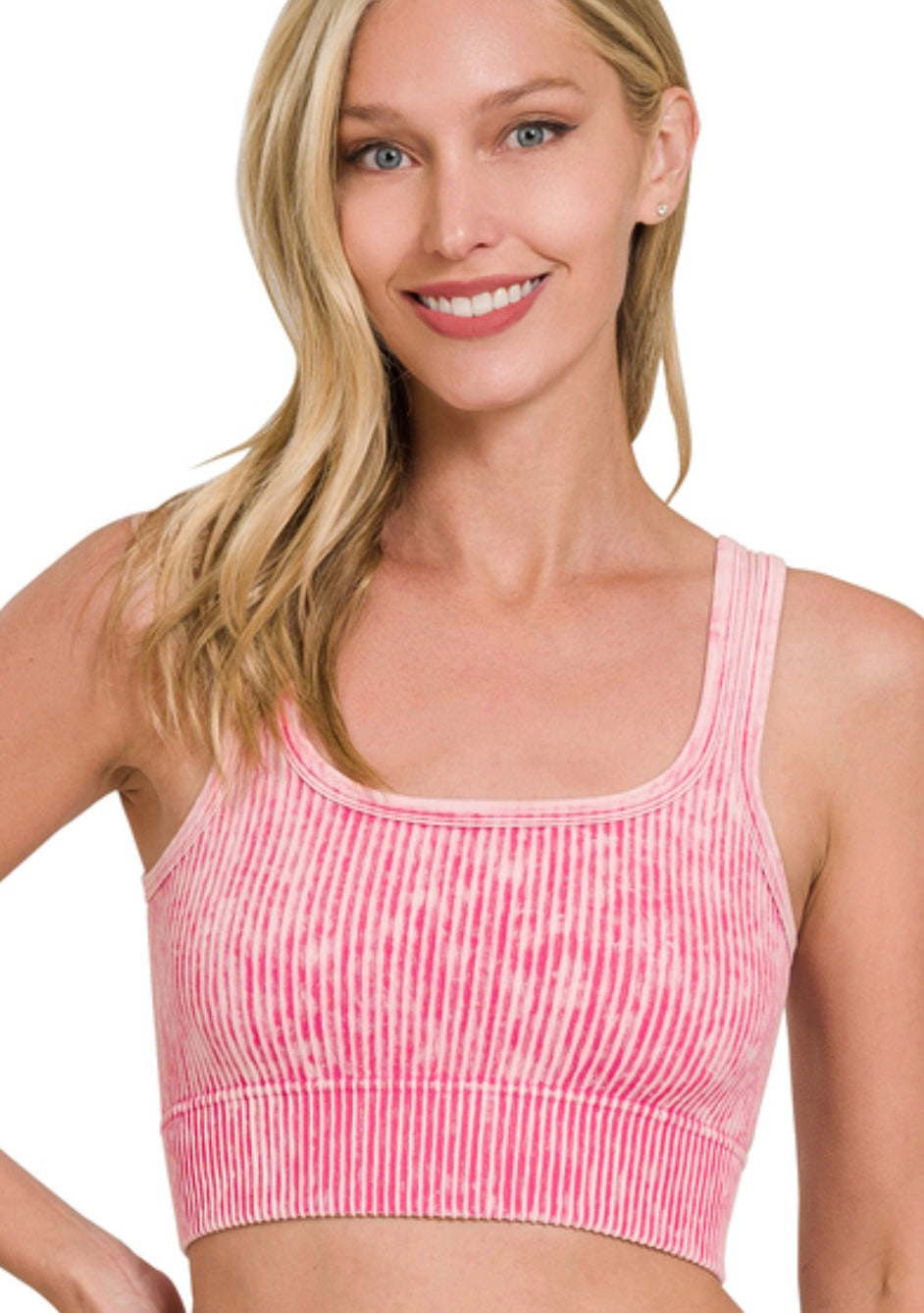 Reversible Ribbed Bralettes (6 Colors)