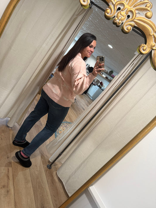 Blush Bow Sweater