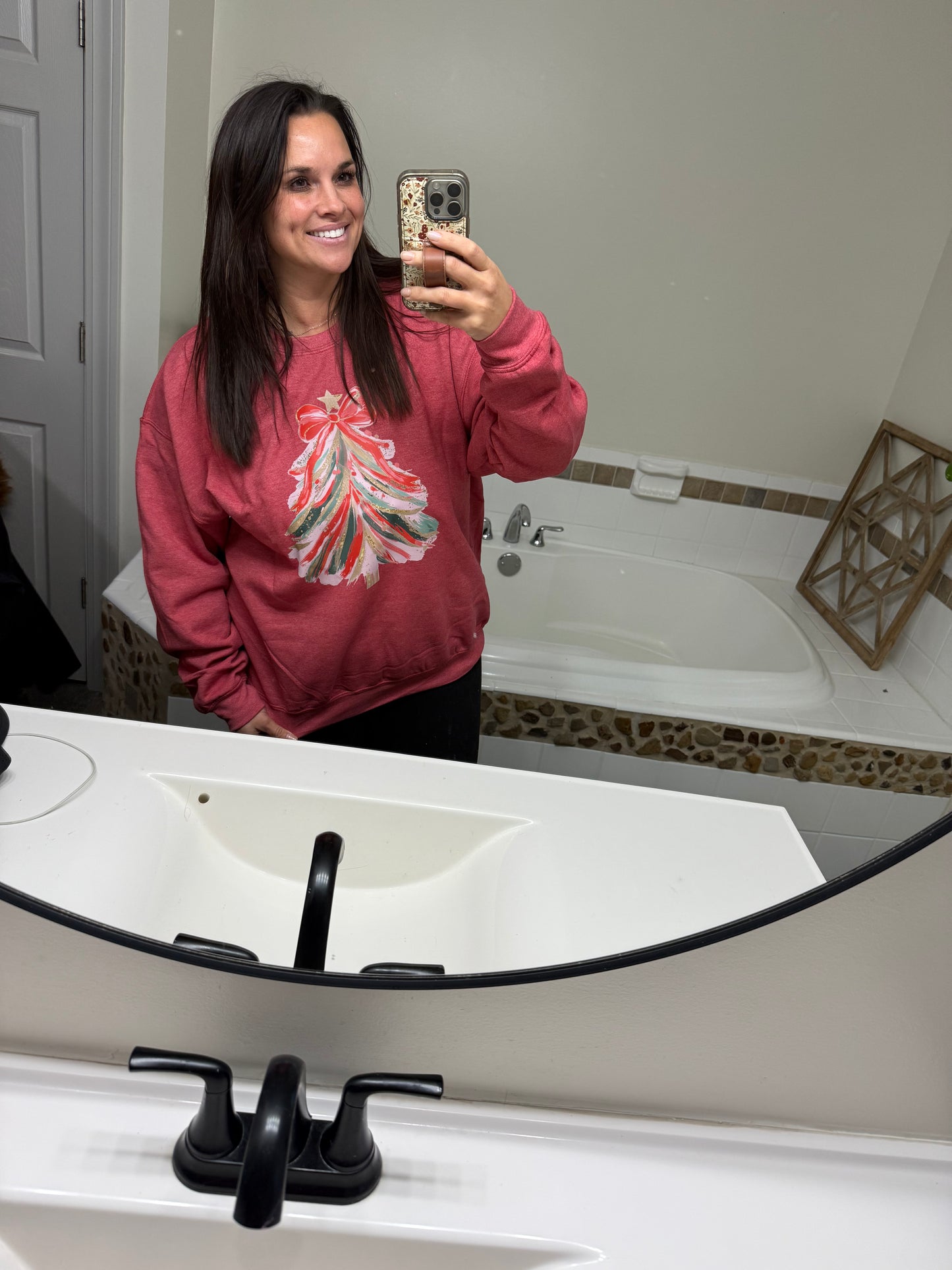 Red Christmas Crewneck