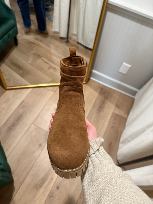 Very G Tan Dashing Boot