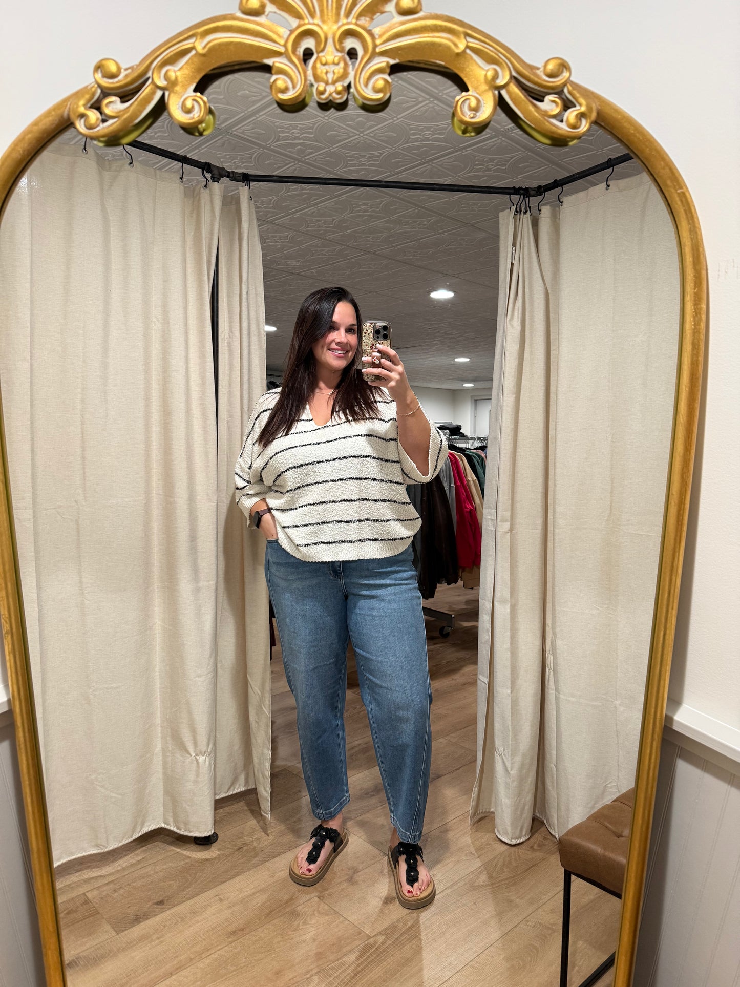 Judy Blue Rigid Magic Barrel Jeans