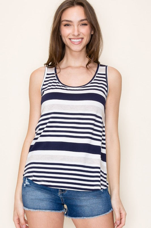 Jersey Stripe Tank (2 Colors)