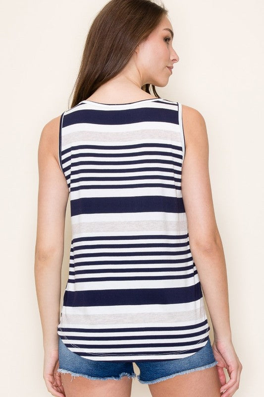 Jersey Stripe Tank (2 Colors)