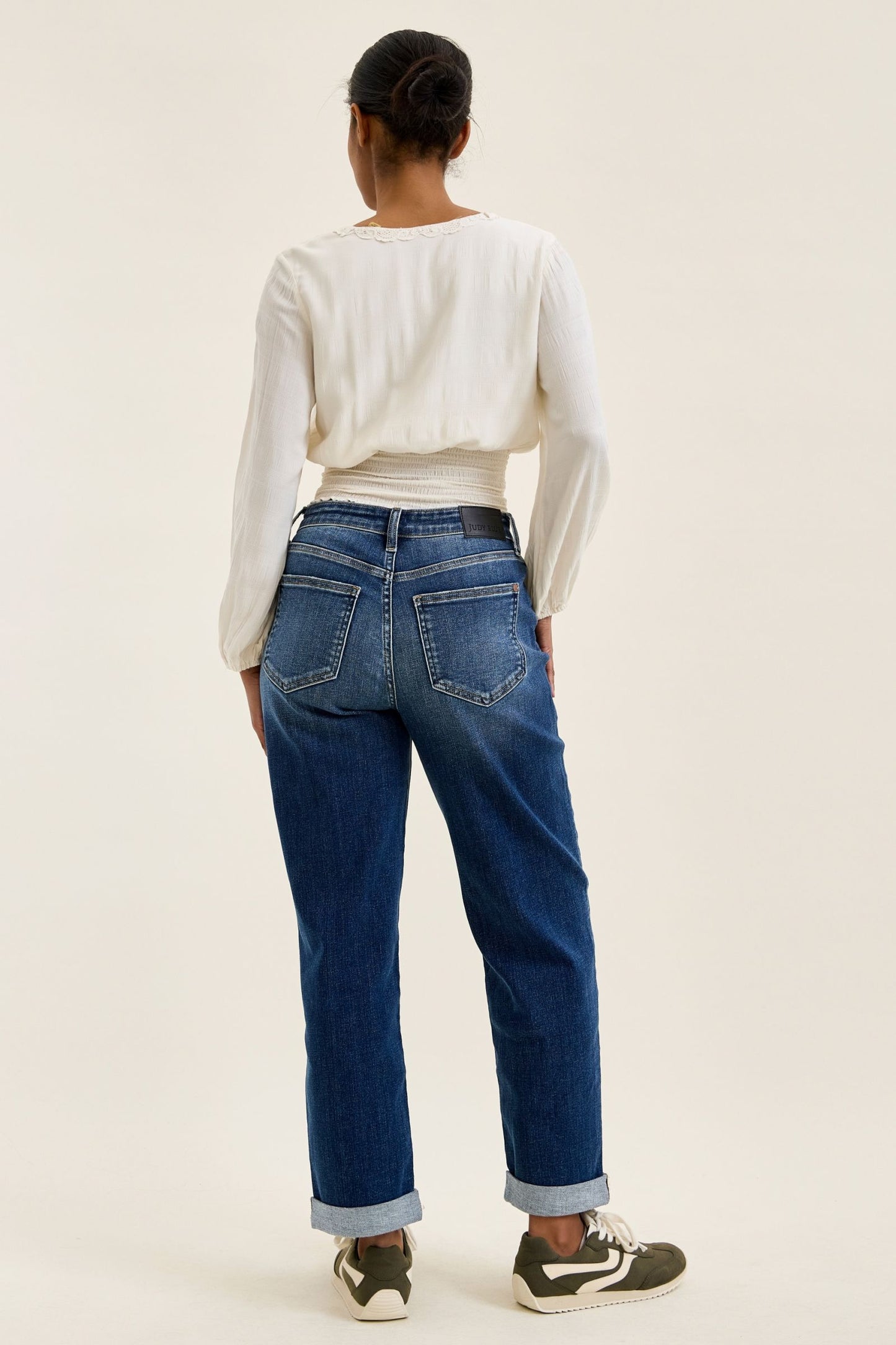 Judy Blue Dark Wash Boyfriend Jeans