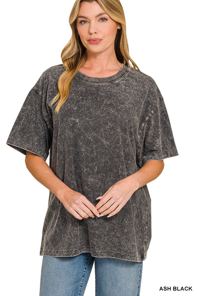 Mineral Washed Short Sleeve (4 Colors)