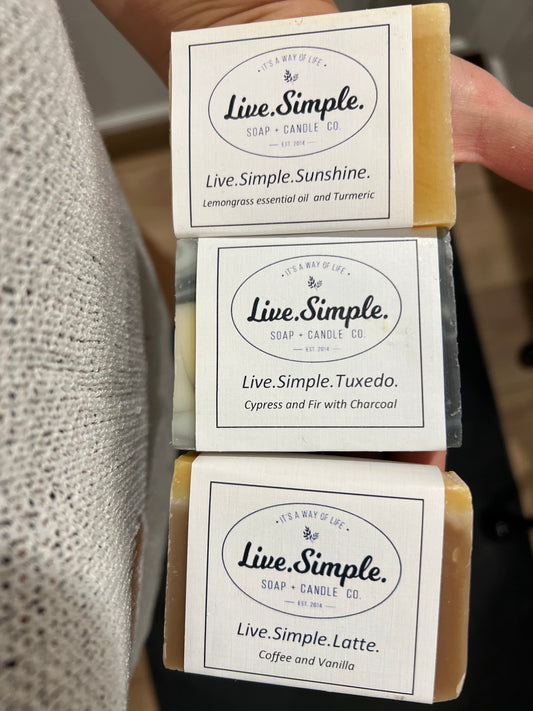 Locally Made Soap (3 Scents)