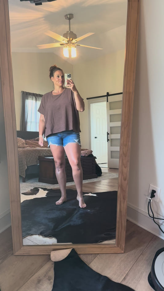 Oversized Boxy Tee (2 Colors)