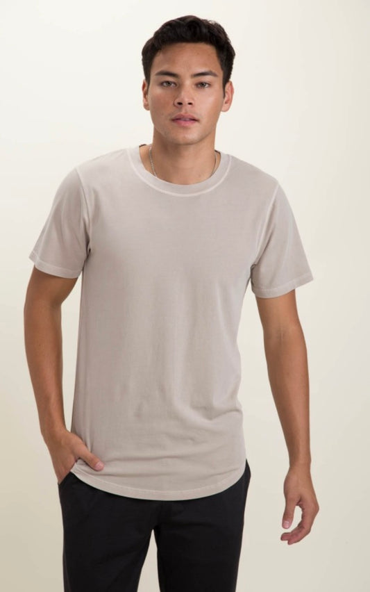 Camiseta transpirable de cemento para hombre